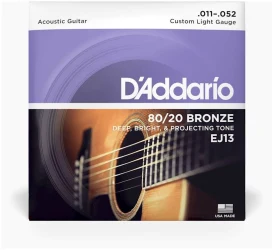 D'Addario EJ13 80/20 Bronze 11/52 в Москве c доставкой