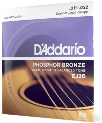D'Addario EJ26 Phosphor Bronze 11/52 в Москве c доставкой