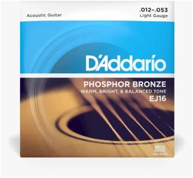 D'Addario EJ16 Phosphor Bronze 12/53 в Москве c доставкой