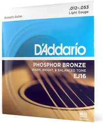 D'Addario EJ16 Phosphor Bronze 12/53 в Москве c доставкой