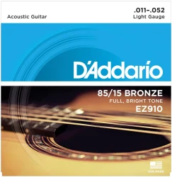 D'Addario EZ910 85/15 Bronze 11/52 в Москве c доставкой