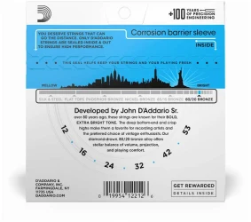 D'Addario EJ11 80/20 Bronze 12/53 в Москве c доставкой