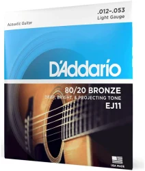D'Addario EJ11 80/20 Bronze 12/53 в Москве c доставкой