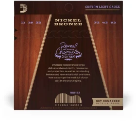 D'Addario Nickel Bronze 11/52 в Москве c доставкой