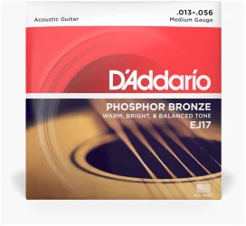 D'Addario EJ17 Phosphor Bronze 13/56 в Москве c доставкой