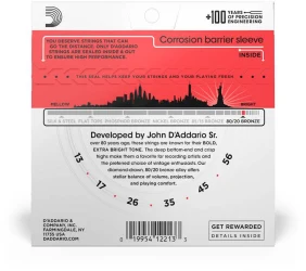 D'Addario EJ12 80/20 BRONZE 13/56 в Москве c доставкой