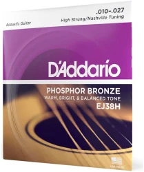 D'Addario EJ38H Phosphor Bronze High Strung/Nashvil 10/27 в Москве c доставкой