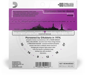D'Addario EJ38H Phosphor Bronze High Strung/Nashvil 10/27 в Москве c доставкой