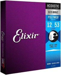 Elixir 11050 PolyWeb 80/20 Bronze Light 12/53 в Москве c доставкой