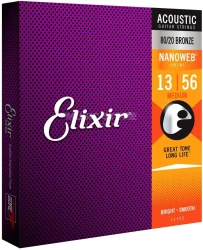 Elixir 11102 NanoWeb 80/20 Bronze Medium 13/56 в Москве c доставкой