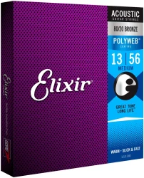 Elixir 11100 PolyWeb 80/20 Bronze Medium 13/56 в Москве c доставкой