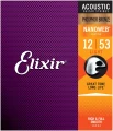 Elixir 16052 NanoWeb Phosphor Bronze Custom Light 12/53 в Москве c доставкой