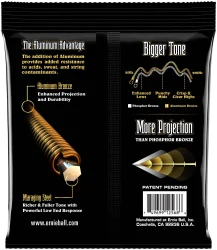 Ernie Ball 2568 Aluminum Bronze Light 11/52 в Москве c доставкой