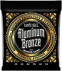 Ernie Ball 2566 Aluminum Bronze Medium Light 12/54 в Москве c доставкой
