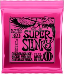 Ernie Ball 2223 Super Slinky Nickel Wound 9/42 в Москве c доставкой