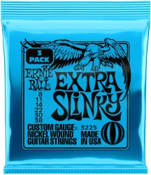 Ernie Ball 3225 Extra Slinky Nickel Wound 8/38 3 Pack в Москве c доставкой