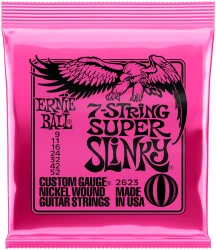 Ernie Ball 2623 7-String Super Slinky Nickel Wound 9/52 в Москве c доставкой