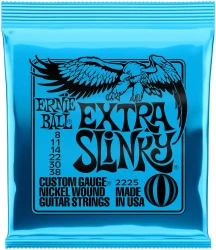 Ernie Ball 2225 Extra Slinky Nickel Wound 8/38 в Москве c доставкой