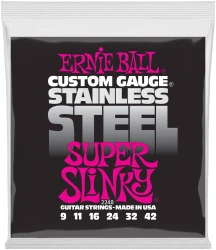 Ernie Ball 2248 Super Slinky Stainless Steel 9/42 в Москве c доставкой