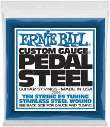 Ernie Ball 2504 10-String Pedal Steel Stainless Steel Wound E9 Tuning 13/39 в Москве c доставкой
