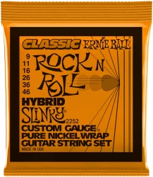 Ernie Ball 2252 Classic Rock N Roll Hybrid Slinky 9/46 в Москве c доставкой