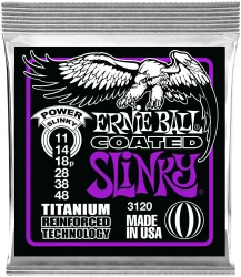 Ernie Ball 3120 Coated Slinky Titanium RPS Power 11/48 в Москве c доставкой