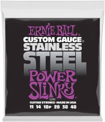 Ernie Ball 2245 Power Slinky Stainless Steel 11/48 в Москве c доставкой