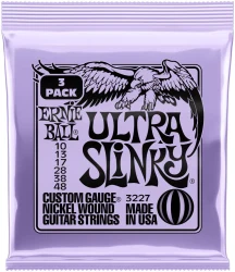 Ernie Ball 3227 Ultra Slinky Nickel Wound 10/48 3 Pack в Москве c доставкой