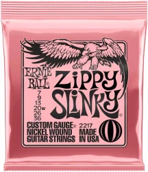 Ernie Ball 2217 Zippy Slinky Nickel Wound 7/36 в Москве c доставкой