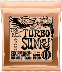 Ernie Ball 2224 Turbo Slinky Nickel Wound 9.5/46 в Москве c доставкой
