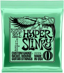 Ernie Ball 2229 Hyper Slinky Nickel Wound 8/42 в Москве c доставкой