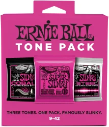 Ernie Ball 3333 Super Slinky Nickel Wound/Cobalt/M-Steel 9/42 Tone Pack в Москве c доставкой