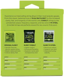 Ernie Ball 3331 Regular Slinky Nickel Wound/Cobalt/M-Steel 10/56 Tone Pack в Москве c доставкой