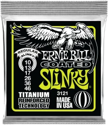 Ernie Ball 3121 Coated Slinky Titanium RPS Regular 10/46 в Москве c доставкой