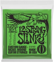 Ernie Ball 2230 12-String Slinky Nickel Wound 8-22/8-40 в Москве c доставкой