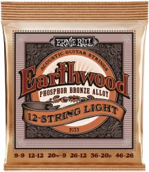 Ernie Ball 2153 Earthwood Phosphor Bronze 12-String Light 9-46/9-26 в Москве c доставкой