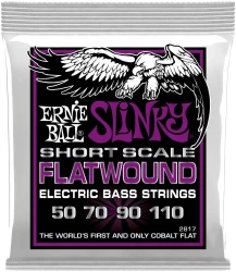 Ernie Ball 2817 Short Scale Electric Bass Slinky Flatwound 50/110 в Москве c доставкой