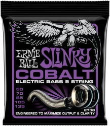 Ernie Ball 2738 5-String Electric Bass Slinky Cobalt 50/135 в Москве c доставкой