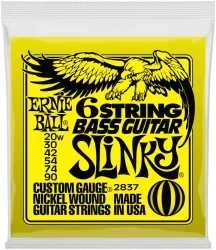 Ernie Ball 2837 6-String Slinky Nickel Wound 20/90 в Москве c доставкой
