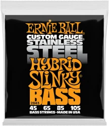 Ernie Ball 2843 Bass Stainless Steel Hybrid Slinky 45/105 в Москве c доставкой