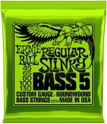 Ernie Ball 2836 Bass 5 Regular Slinky Roundwound 45/130 в Москве c доставкой