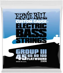 Ernie Ball 2806 Electric Bass Group III Flatwound 45/100 в Москве c доставкой