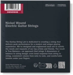 Dunlop DEN0946 Electric Nickel Performance+ Nickel Wound Hybrid 09/46 в Москве c доставкой