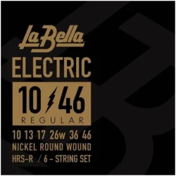 La Bella HRS-R Nickel Round Wound Regular 10/46 в Москве c доставкой