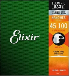 Elixir 14652 Long Scale Stainless Steel Nanoweb Light 45/100 в Москве c доставкой