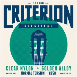 La Bella C750 Criterion Clear Nylon Plus Golden Alloy Normal Tension в Москве c доставкой