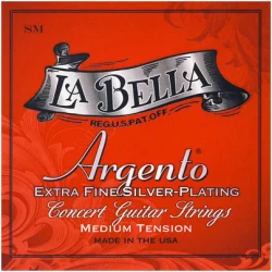 La Bella SM Argento Extra Fine Silver-Plating Medium Tension в Москве c доставкой