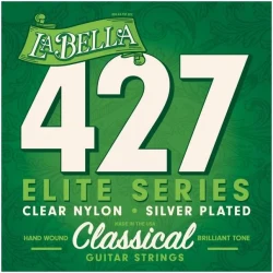 La Bella 427 Elite Series Clear Nylon Silver Plated в Москве c доставкой
