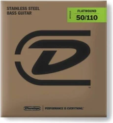 Dunlop DBFS50110 Bass Stainless Steel Flatwound 50/100 в Москве c доставкой