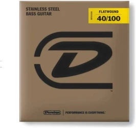 Dunlop DBFS40100 Bass Stainless Steel Flatwound 40/100 в Москве c доставкой